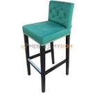 Bar stool NARROW with thumbtacks and knocker 103 cm