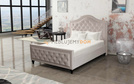 Upholstered bed VIOLETTE