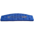 SOFT PIK arched cushion with buttons 125 x 23/38 cm