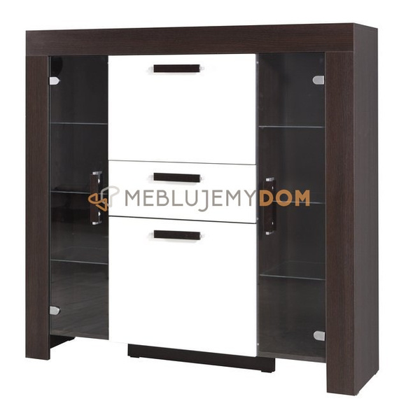 Dresser with glass-case OMAR