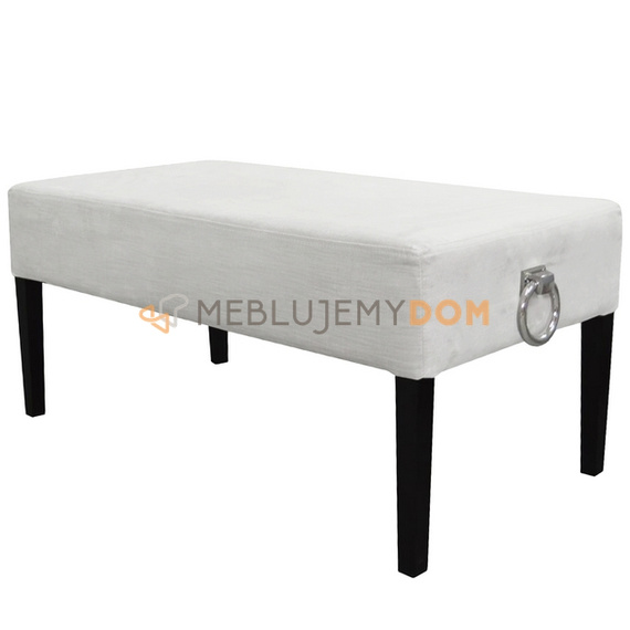 Pouf SIMPLE with knockers 97 x 50 cm