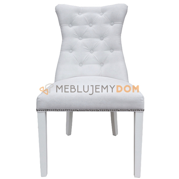 AMELIA chair with thumbtacks and knocker 98 cm