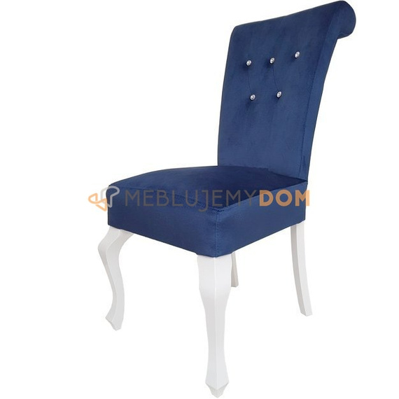 Chair TIZIANO with crystals and knocker 100 cm