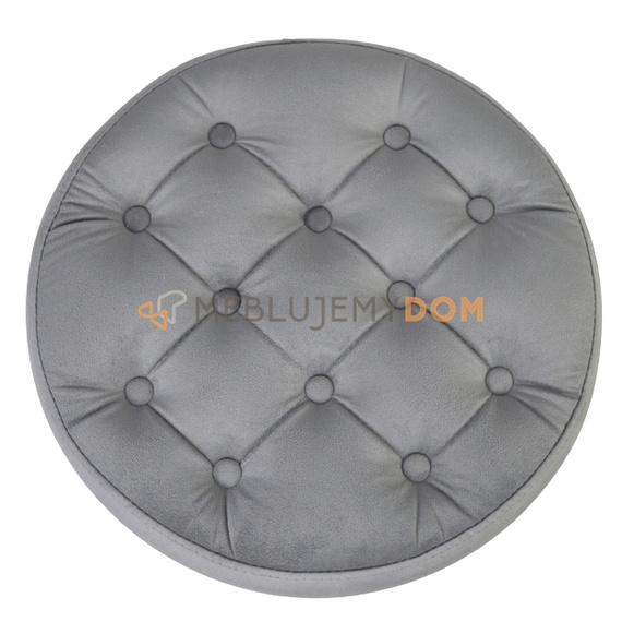 Pouf ROUND PIK with buttons Ø 40 cm