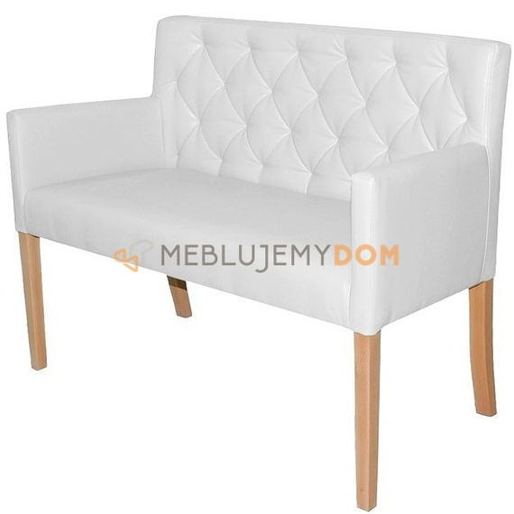 Upholstered bench VICKY PIK 84 cm