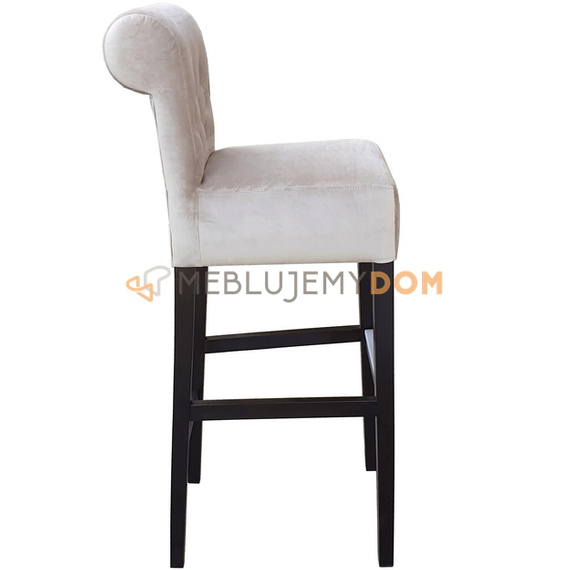 Bar stool SIMPLE PIK with buttons and roller 116 cm