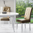 Chair SIMAO with crystals and knocker 103 cm