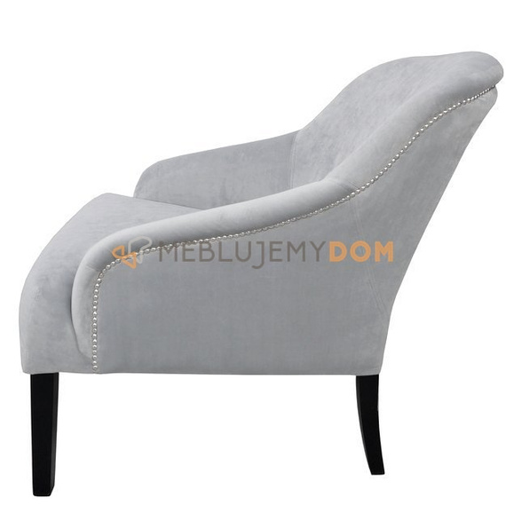 BALTIMORE armchair with thumbtacks 84 cm