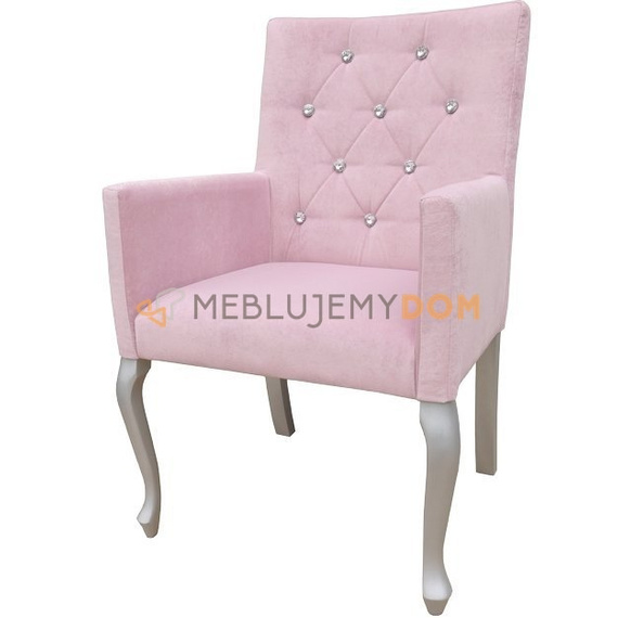 LUDWIK PIK armchair with crystals 98 cm