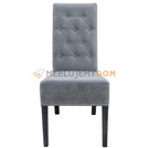 SIMPLE PIK chair with buttons, thumbtacks and knocker 107 cm