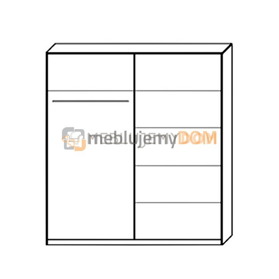 Sliding closet FUSION