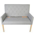 Upholstered bench VICKY PIK 98 cm