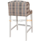 Bar stool USZAK PIK with buttons and thumbtacks 97 cm