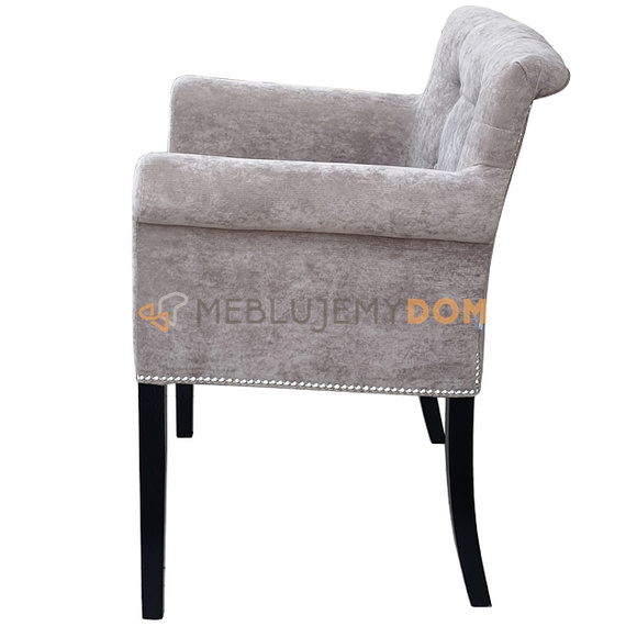 Armchair LAURENCE with thumbtacks 86 cm
