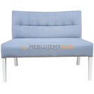 Upholstered bench CINDY PIK Square 84 cm