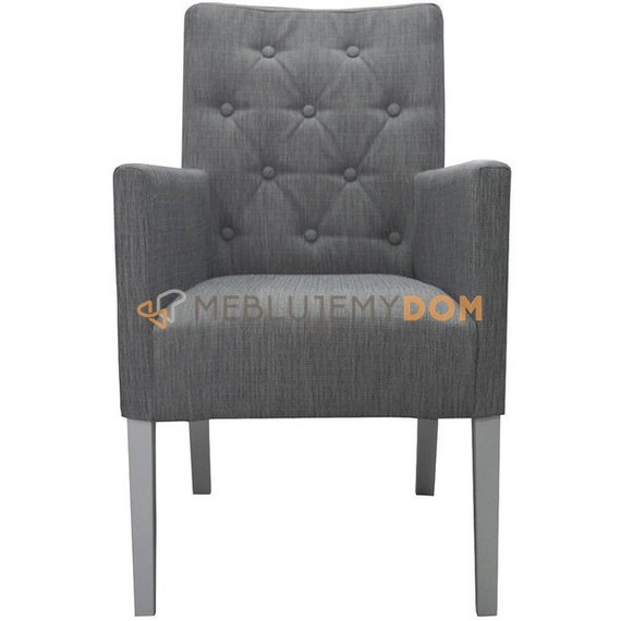 SIMPLE PIK armchair with buttons 98 cm
