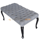 Pouf CHESTERFIELD with thumbtacks 97 x 50 cm