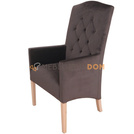 OBLIQUE LUDWIK PIK armchair with buttons 110 cm