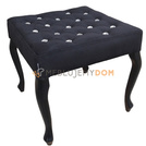 Pouf LUDWIK PIK with crystals 50 x 50 cm