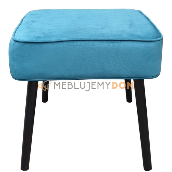 Pouf JUDITH with piping 50 x 50 cm