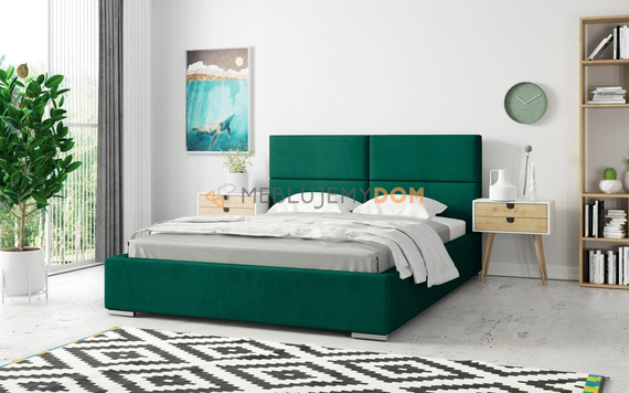 Upholstered bed MILANO