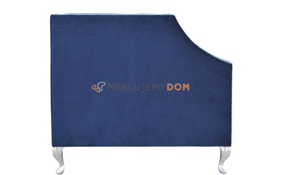 Sofa AMARO with rollers and thumbtacks 2-seater