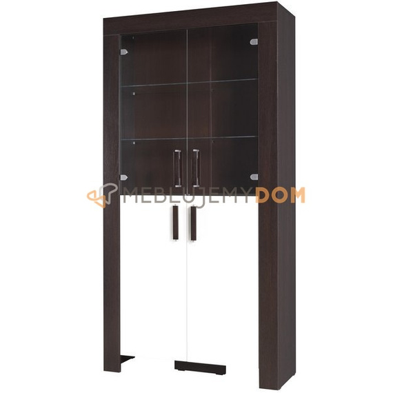 Wardrobe with glass-case OMAR