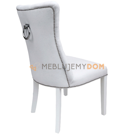 AMELIA chair with thumbtacks and knocker 98 cm