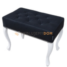 Pouf LUDWIK PIK with buttons and thumbtacks 60 x 35 cm