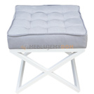 Pouf FELIX 9-PIK Square with piping 45 x 45 cm