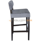 Bar stool LUGO with stitching 103 cm