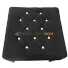 Pouf SIMPLE PIK with crystals 50 x 50 cm