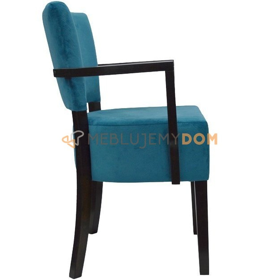 ALISA chair with wooden armrests 84 cm