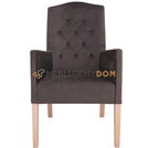 OBLIQUE LUDWIK PIK armchair with buttons 110 cm