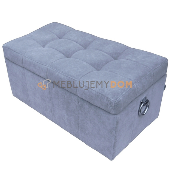 Box COFFER PIK with knockers 97 x 50 cm