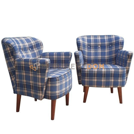 KLUBOWY armchair with armrests 80 cm