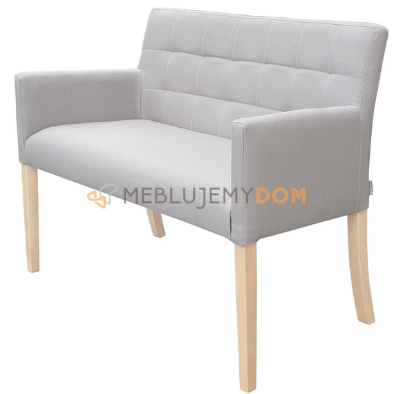 Upholstered bench VICKY PIK Square 84 cm