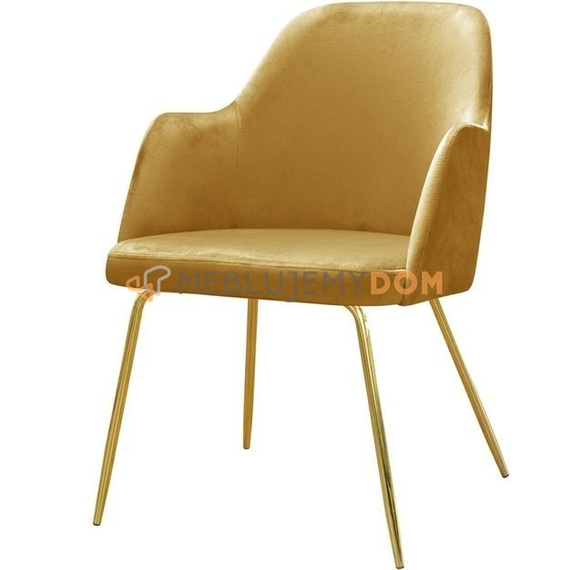 LOUISE GOLD armchair 84 cm