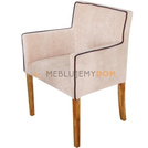 NARROW armchair with piping 84 cm