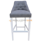 Bar stool DAFFY PIK with thumbtacks and knocker 110 cm