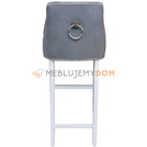 Bar stool DAFFY PIK with thumbtacks and knocker 110 cm
