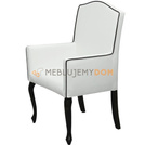 LUDWIK armchair with piping 101 cm