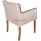 NARROW armchair with piping 84 cm