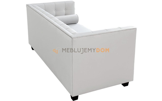 2-seater sofa MADLEN with rollers and thumbtacks