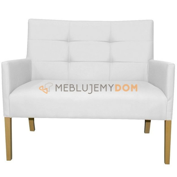 Upholstered bench HOLLY PIK Square 98 cm