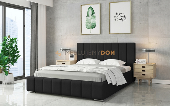 Upholstered bed BERGAMO