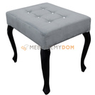 Pouf LUDWIK PIK Square with crystals 50 x 40 cm