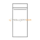 2-door wardrobe DALLAS