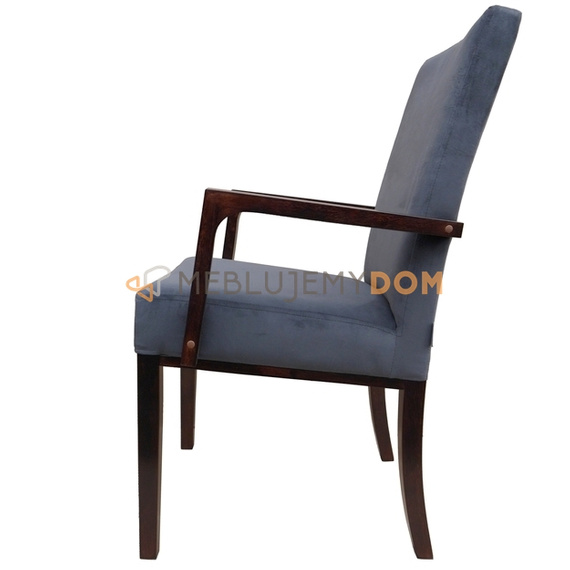 VALENCIA chair with wooden armrests 98 cm