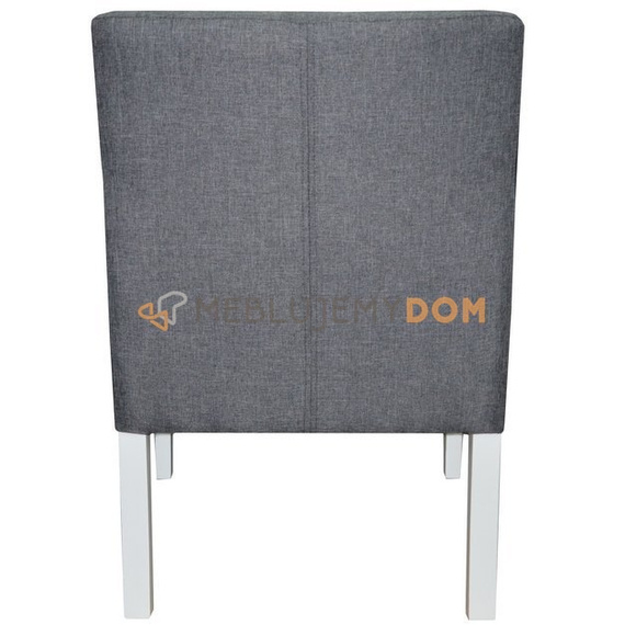 SIMPLE PIK armchair Square with piping 84 cm